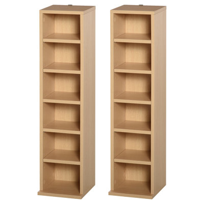 88.5cm H x 21cm W Standard Bookcase