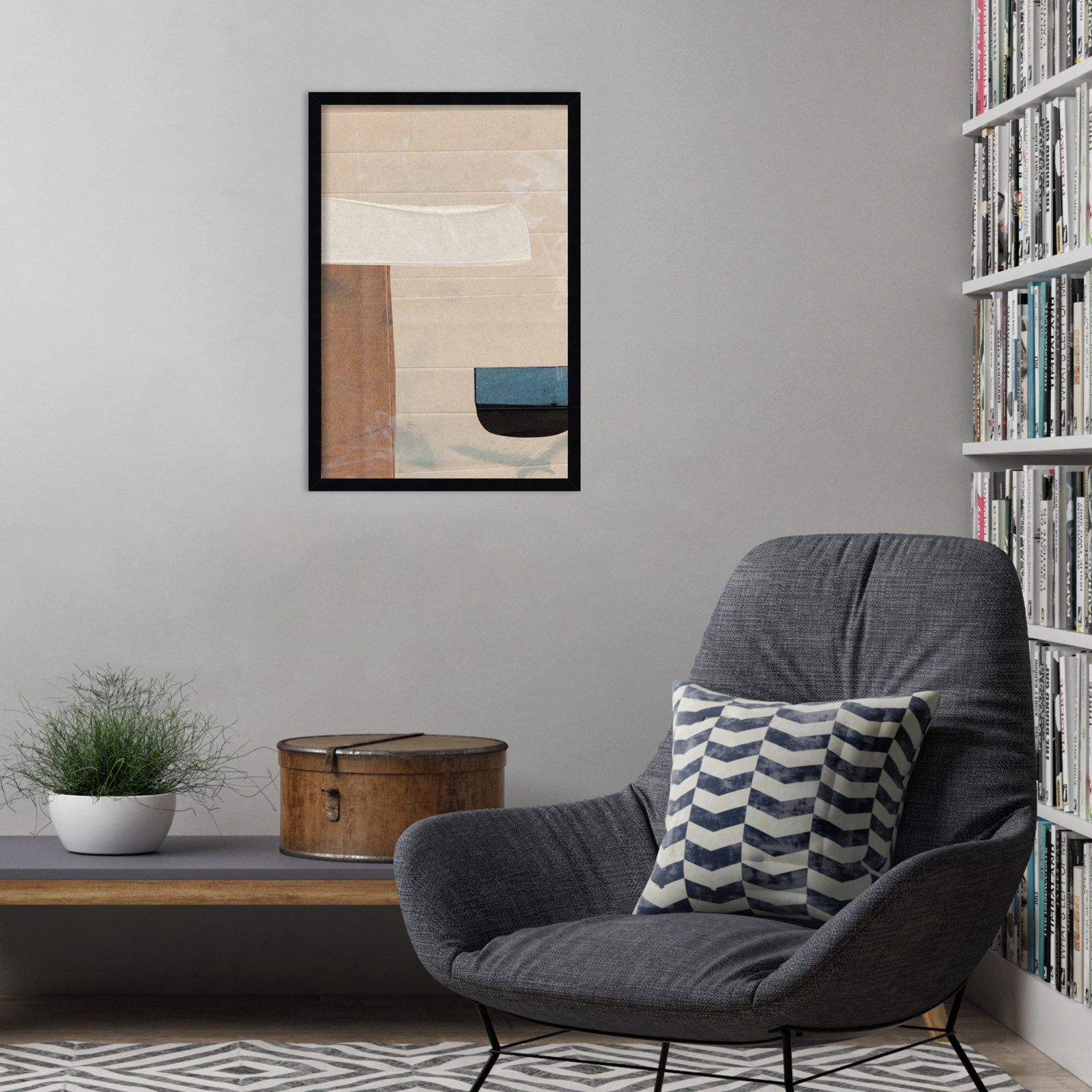 Sauna Serenity by Dan Hobday Wood Framed Wall Art Print, Black, 25" H x 17" W