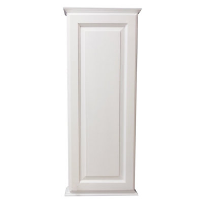 Armoire de salle de bain murale en bois massif l 15,5 po x H 49,5 po x P 4,25 po