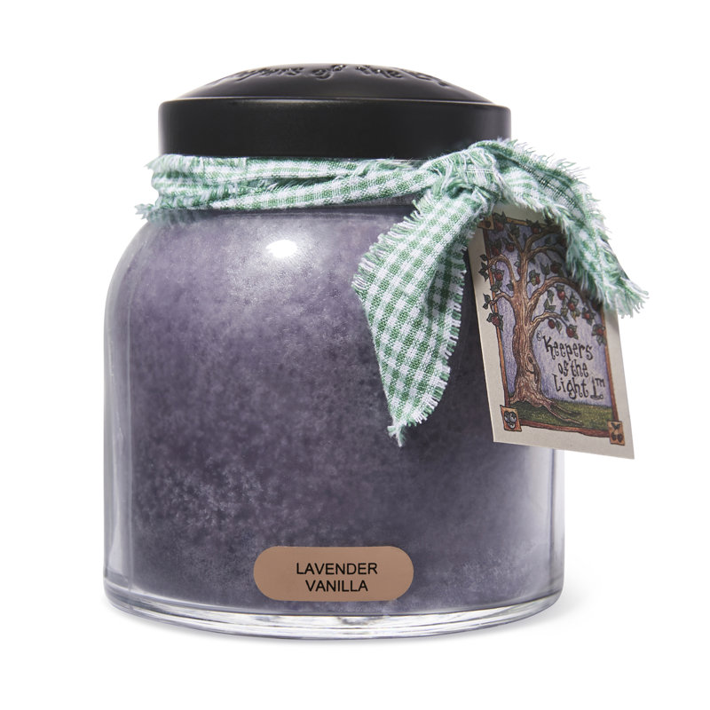 Bougie avec pot de parfum lavande
