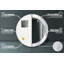 Huldar Glass Flat Wall Mirror