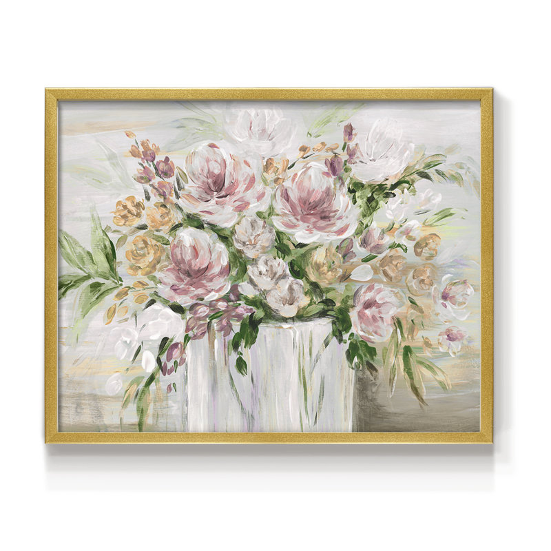 Springtime Soiree -Framed Print - Restickable, 16" H x 20" W