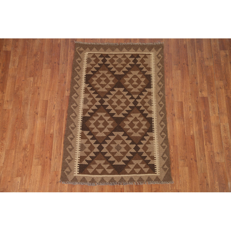 Tapis oriental géométrique Kilim 3 x 5