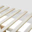 Lit plateforme double en bois avec 6 tiroirs, tablettes, bureau et garde-robe-273584683