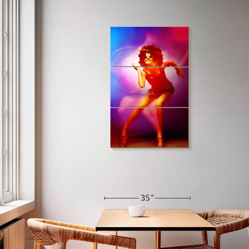 Enn Disco Diva, 57" H x 36" W