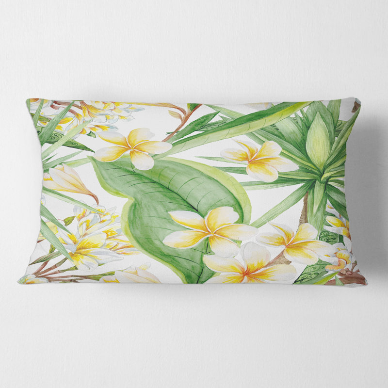 Floral Throw Pillow