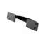 Black Door Pull Handle Wrought Iron Cabinet Door Handle 6" Drawer Handle