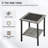 Outdoor Wicker Side Table, All Weather Rattan Small Patio Table Square End Table For Pool Balcony Deck Porch Lawn Backyard-514630497-514630557