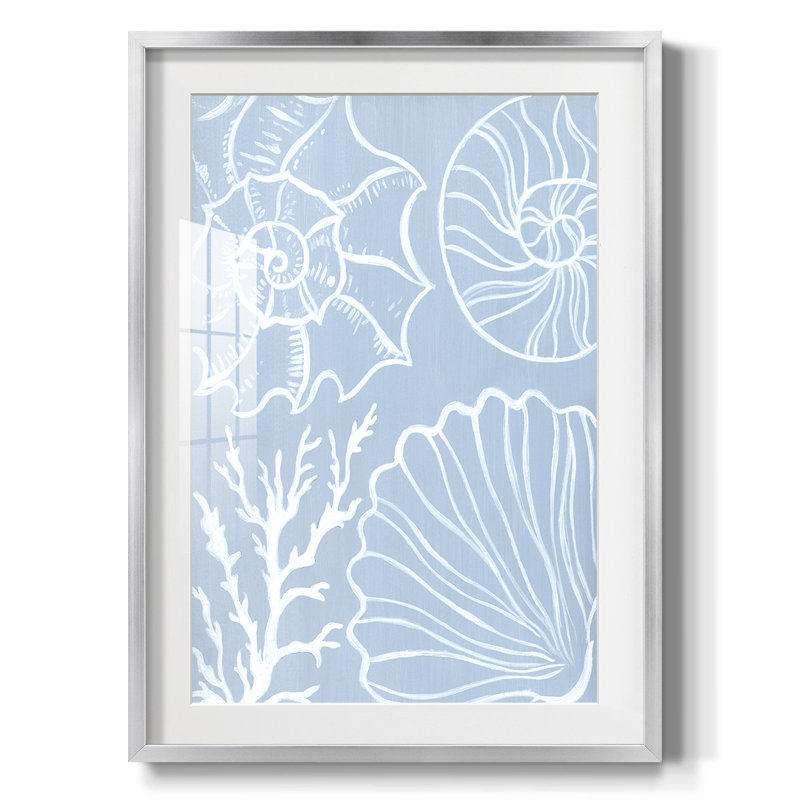 Like An Iris II - Toile tendue avec châssis, H 25,5 po x l 17,5 po, Argent argent