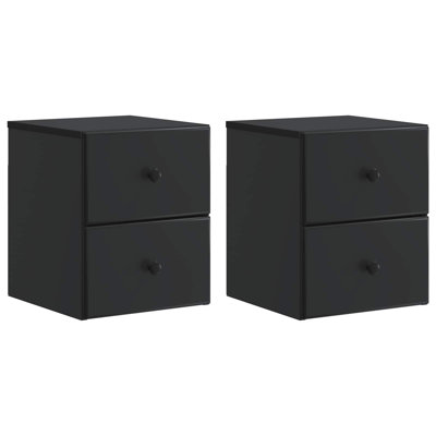 34.5cm W Manufactured Wood Bedside Table