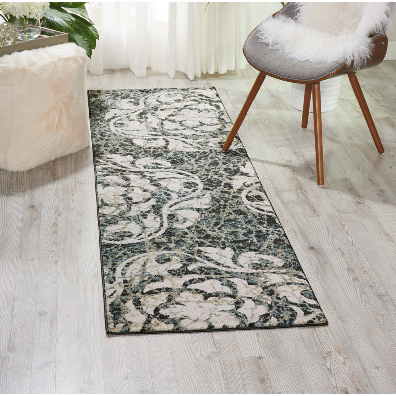 Macy Floral Area Rug, Runner 66 x 229cm