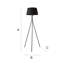 Anan Camden Tripod Copper Floor Lamp with Aspen Shade-44717594-44717595-114043064