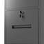 Classeur vertical 4 tiroirs noir pour petits bureaux
