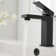 Single-Hole Single-handle Bathroom Faucet with Drain Assembly