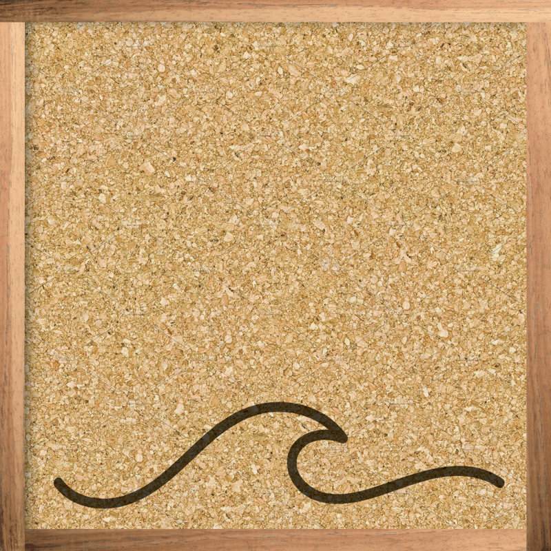 Cork Corkboard / Bulletin Board