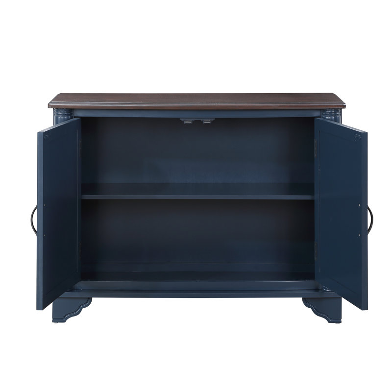 40"  Console Table With Storage Shelf, Retro Entryway Table With Adjustable Storage Shelf, Sofa Couch Table For Hallway, Entry Way, Living Room