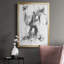Graphite abstrait II - impression d'un seul cadre photo-88103219-88103224