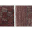 Hand-Knotted High-Quality Burgundy and Brown Area Rug