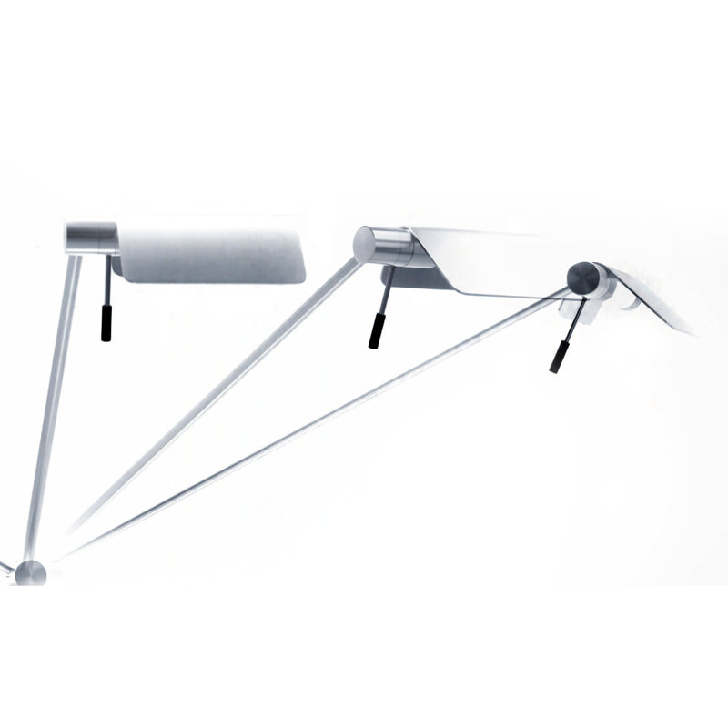 Jaquan 1-Light Mini Novelty Pendant, Brushed aluminium