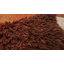 Vintage Swedish Rya Rug, Brown And Rust Ombre Scandinavian - Rug & Kilim