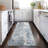 Machine Washable Indoor/Outdoor Xhevrie Blue Rug-1620913842