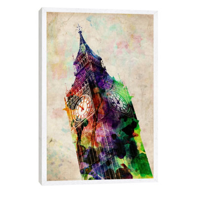 London Big Ben by Michael Tompsett - 1 Piece Wall Art on Canvas