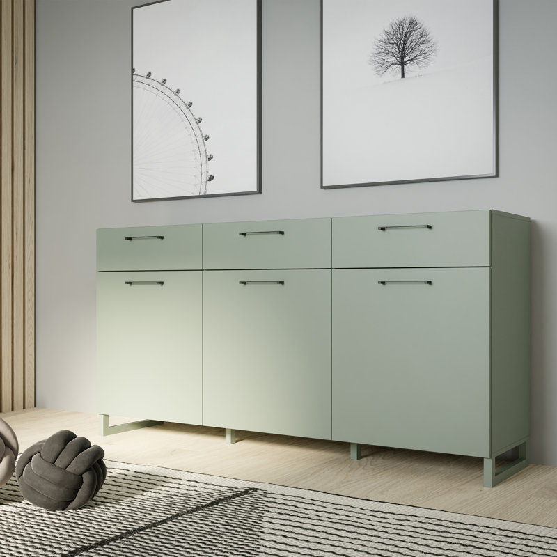 Baskas 164.6cm Sideboard, Green