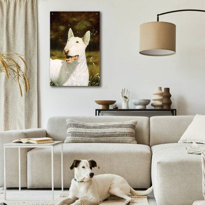 «Bull Terrier Smile» par John Silver