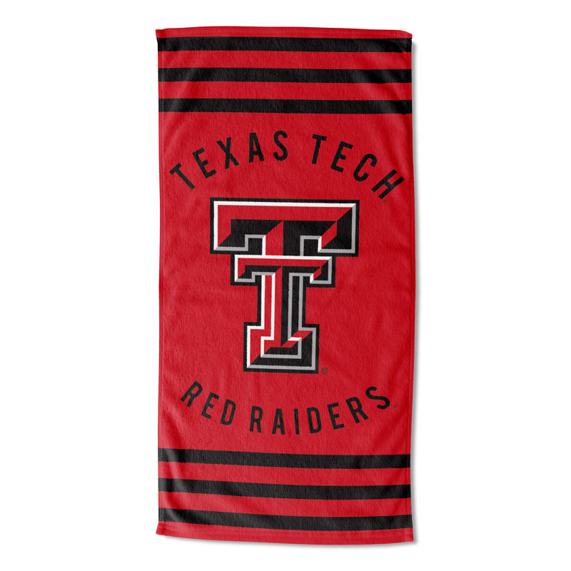 Cotton Blend Lightweight Beach Towel, Texas Tech University