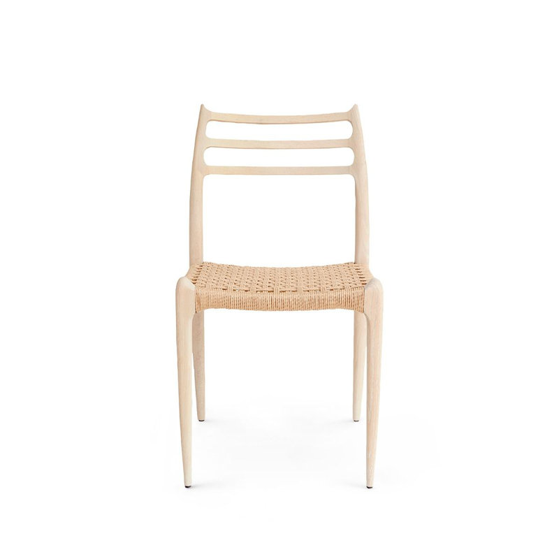 Adele Solid Wood Dining Chair, Oak