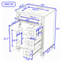 Meuble-lavabo autoportant élégant avec lavabo en céramique, tiroir rabattable, tablette réglable et support de rangement-590957397