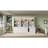 Versatile Storage Bookcase Set Solid Wood Modern Style Home & Office Use