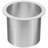 Drop-in Trash Chute Stainless Steel Round Built-in Countertop Waste Trash Chute Grommet
