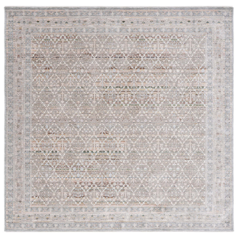 Princeton Performance Oriental Rug, Square 6'7"