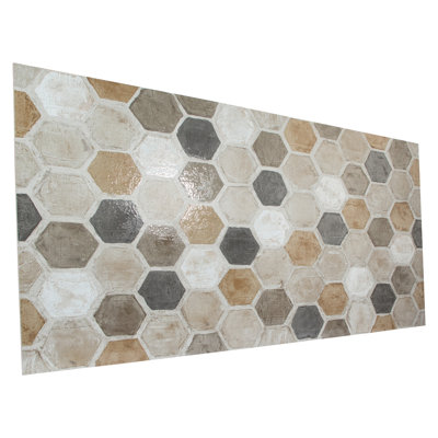 Carreau de porcelaine pour plancher et mur 23-1 / 2 po x 47 po Cythere