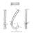 Transitional Metal Wall Hook-20460248