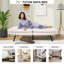 Convertible Futon Sofa, 71'' Compact Loveseat, Small-Space Hero, All-Scene Comfort Pal-1519589256