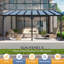 16 pi L 12 pi. Pergola Dmetal avec auvent