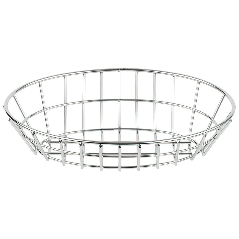 4-82144 – 9.75" X 6.25" Oval Grid Basket, 2.25" Tall