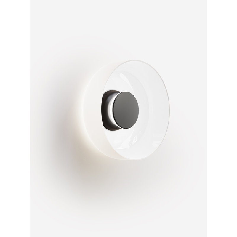 Totem Sconce Glass, Black