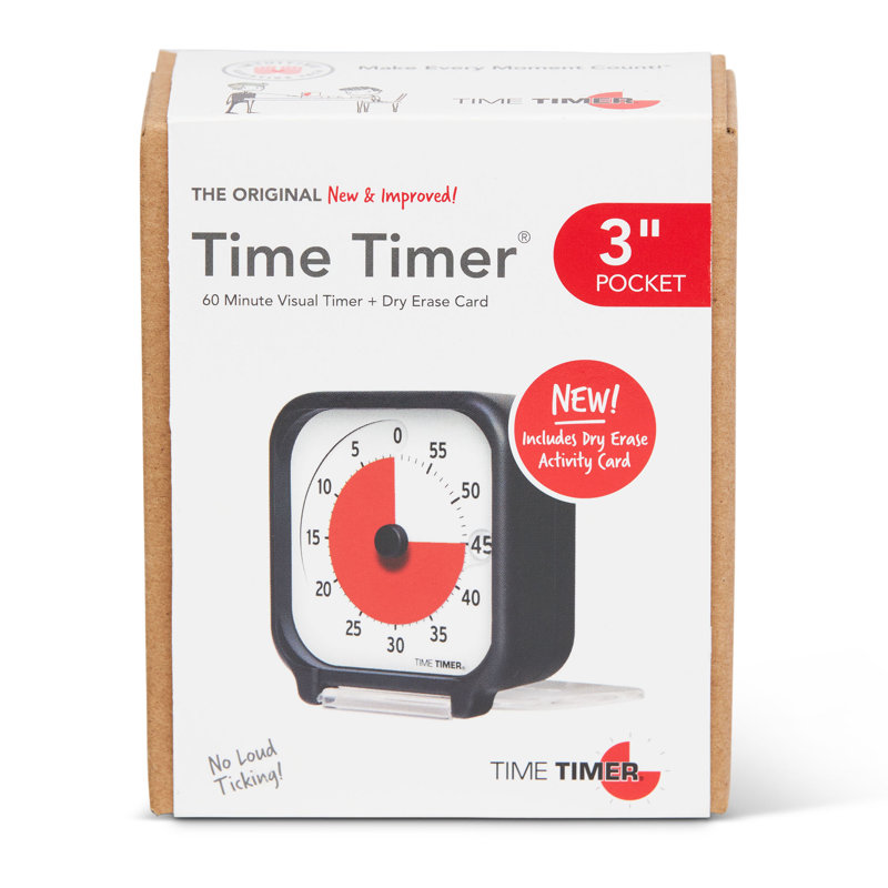 Time Timer Original Timer 3 Inch (Pocket)