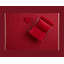 Mono Area Rug in Red