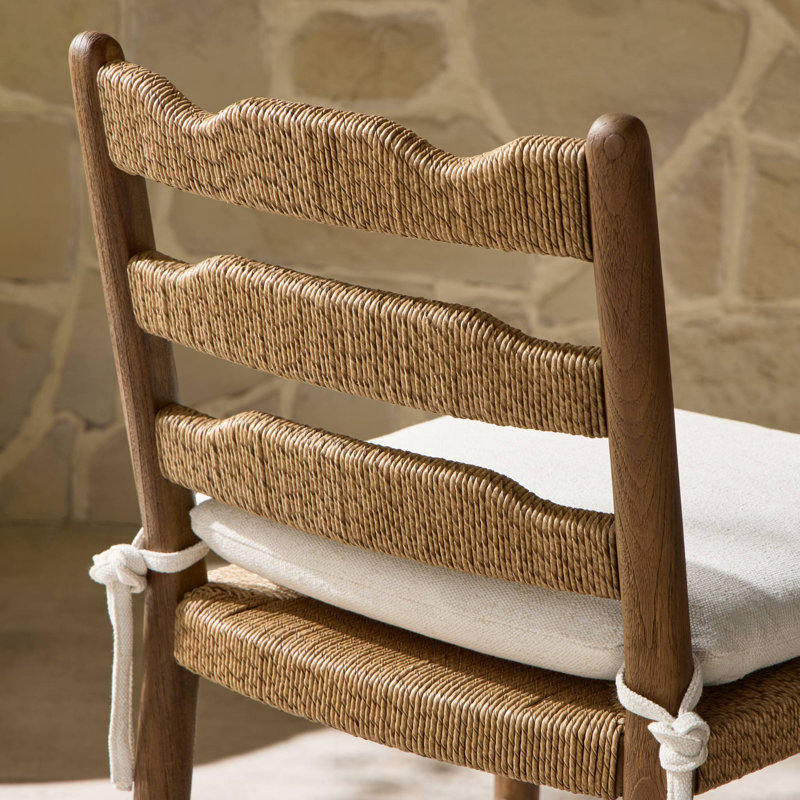 Kalmara Outdoor Teak Dining Side Chair