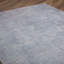 Tapis gris / bleu clair en polyester tissé à la machine Deboser-1633454606