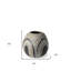 Vase de table en céramique 9,64 "gris / beige Lanier