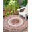 Contemporary Hitchens Runner Rug Rust Red Color-445469370