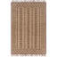 Tapis brun clair / brun foncé / gris anthracite tissé à plat à la main Salvo-307588731