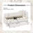 Twin Size L-Shaped Corner Daybed With 2 Drawers - Corduroy Upholstered Bed Frame - Beige-738310177
