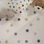 Tapis pour enfants à pois crème-130257978-130257982
