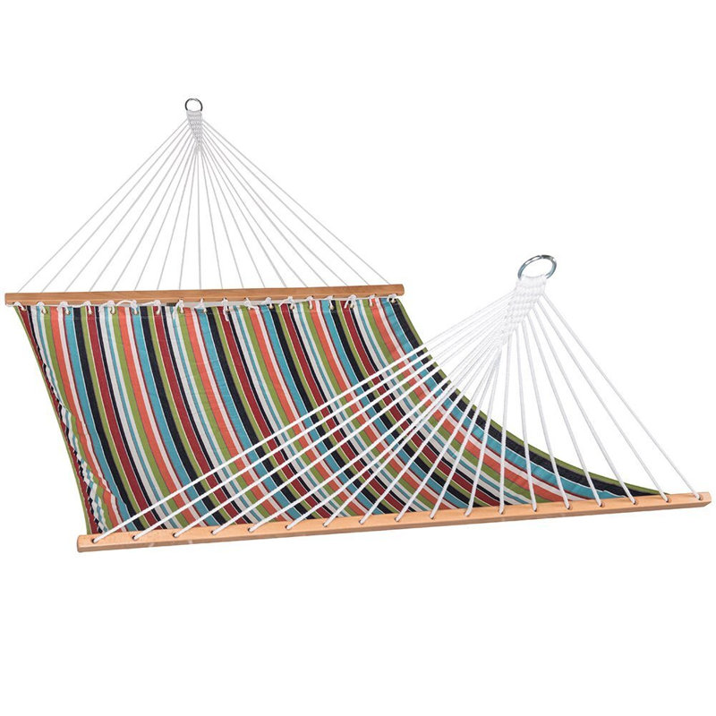 Hamac double Mitre, Sunbrella® à rayures confetti Carousel